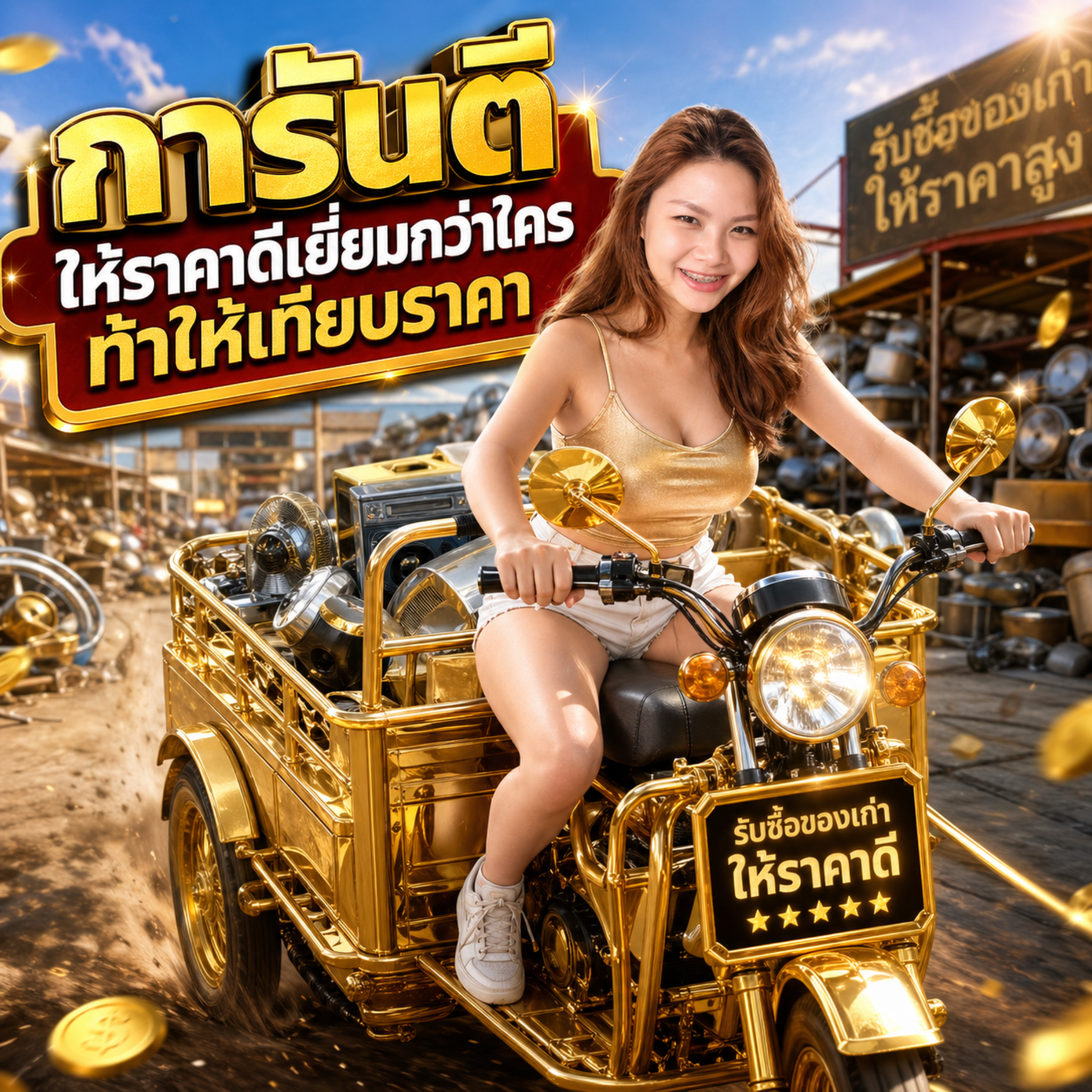การันตีให้ราคาดี รับซื้อกลอง saleng.net